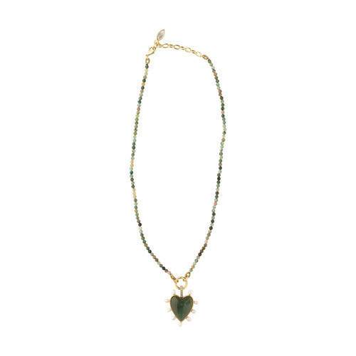 Lexington Necklace - Green Multi